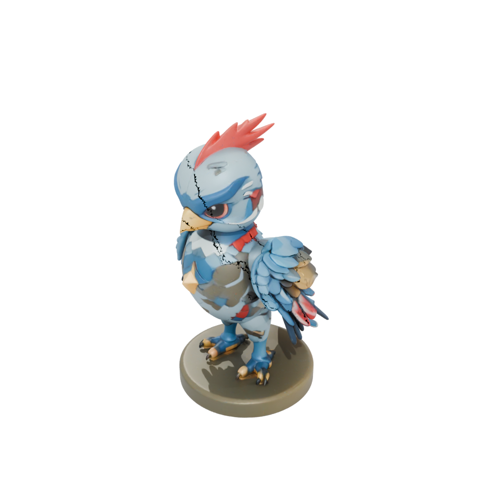 Camo Chibi Thunderbird
