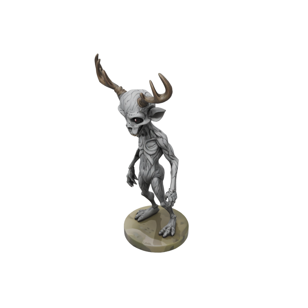 Camo Chibi Wendigo