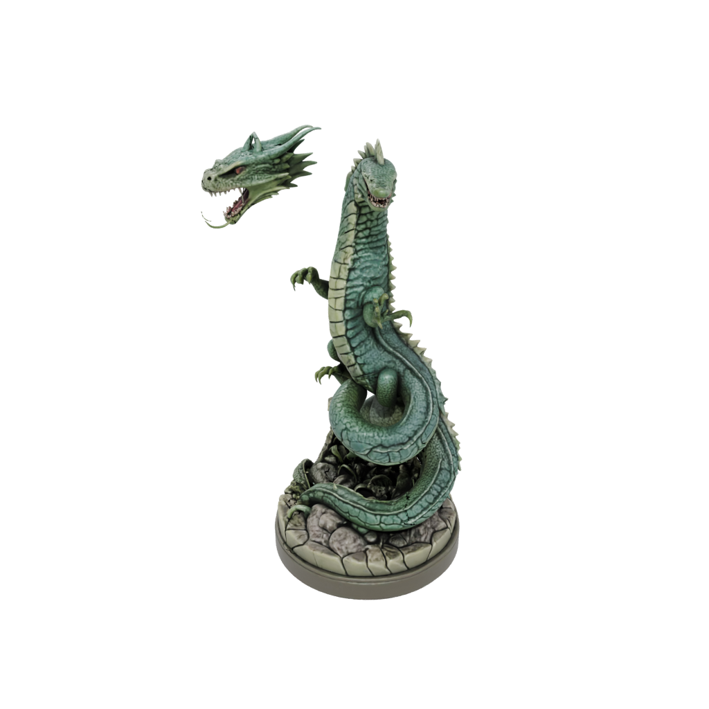 Camo Scene Basilisk Serpent