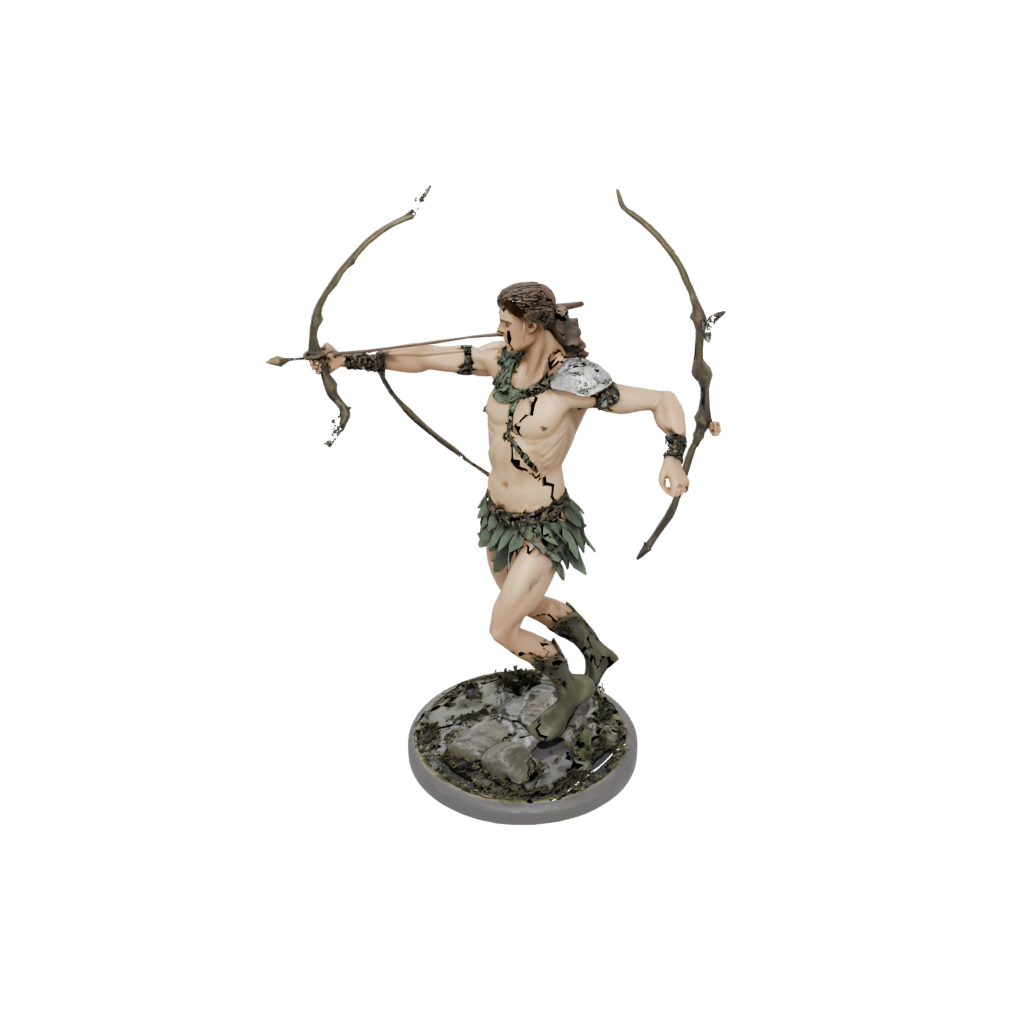 Camo Scene Centaur Archer