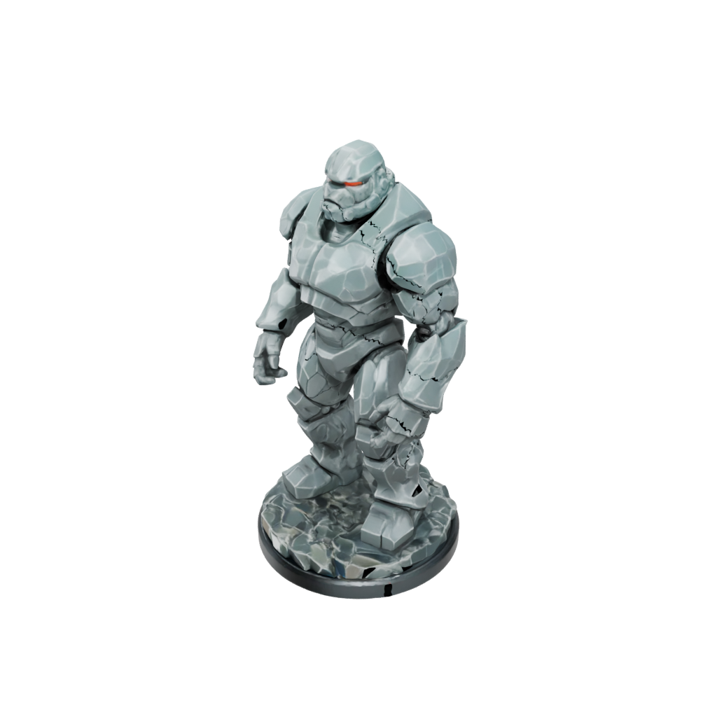 Camo Scene Crystal Golem