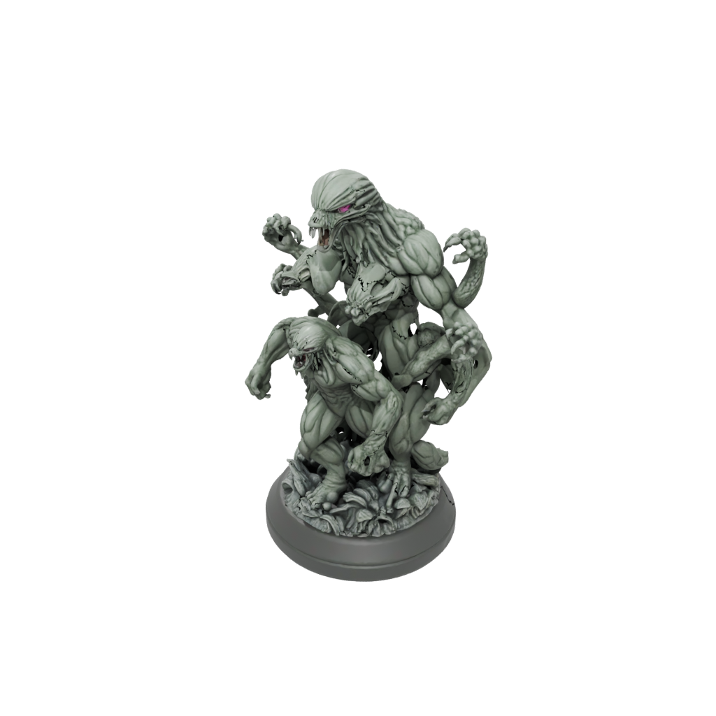 Camo Scene Hydra Multi-Headed
