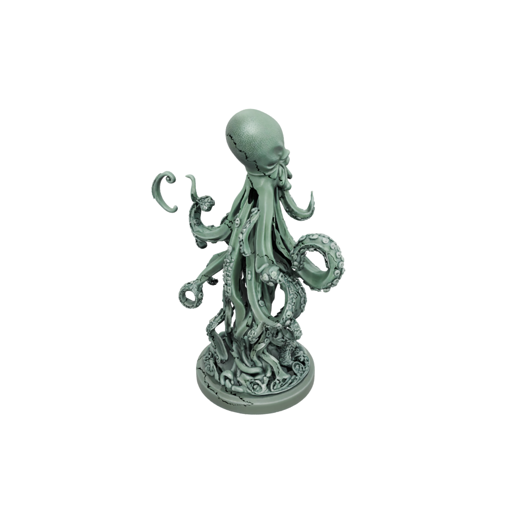Camo Scene Kraken Tentacle Sculpture