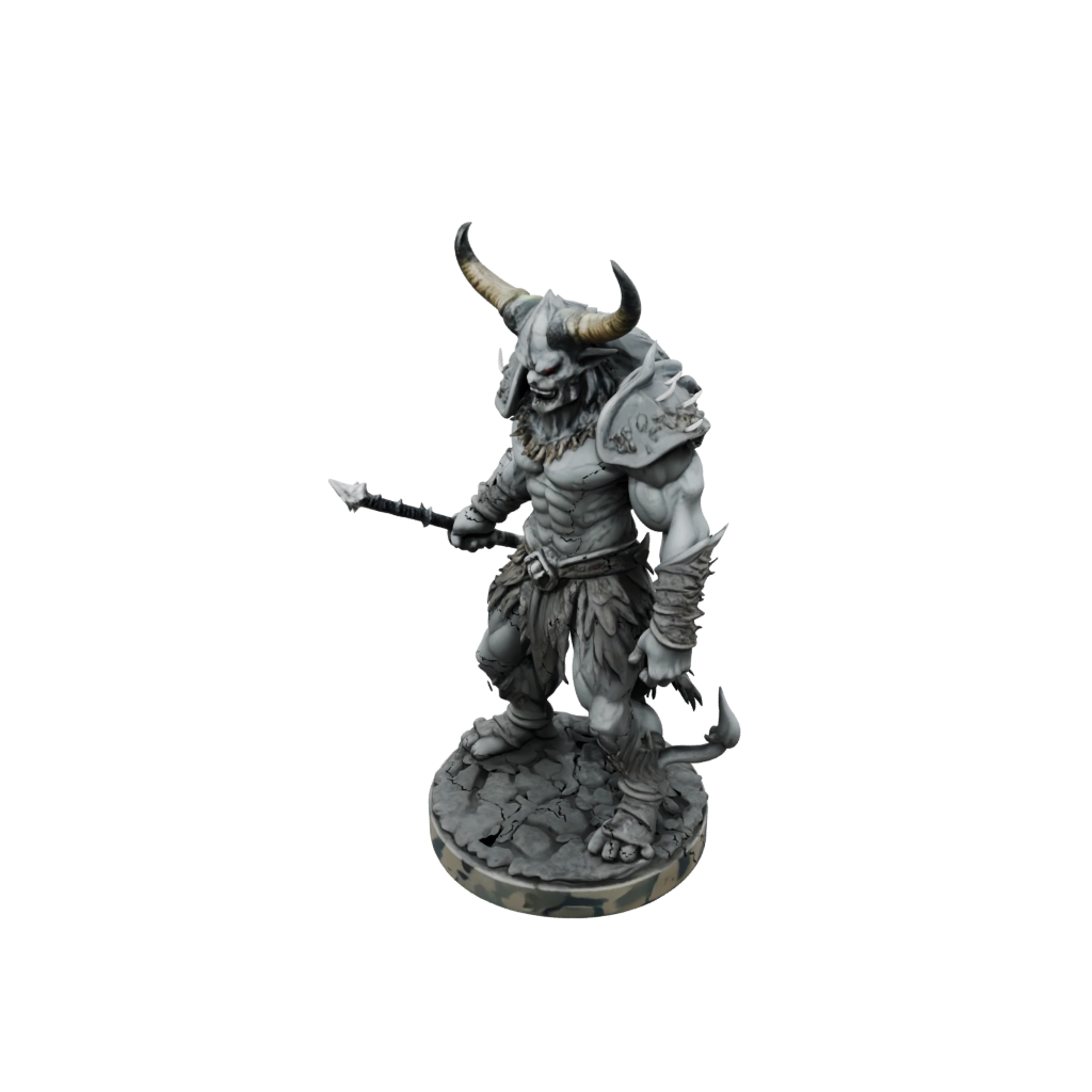 Camo Scene Oni Demon