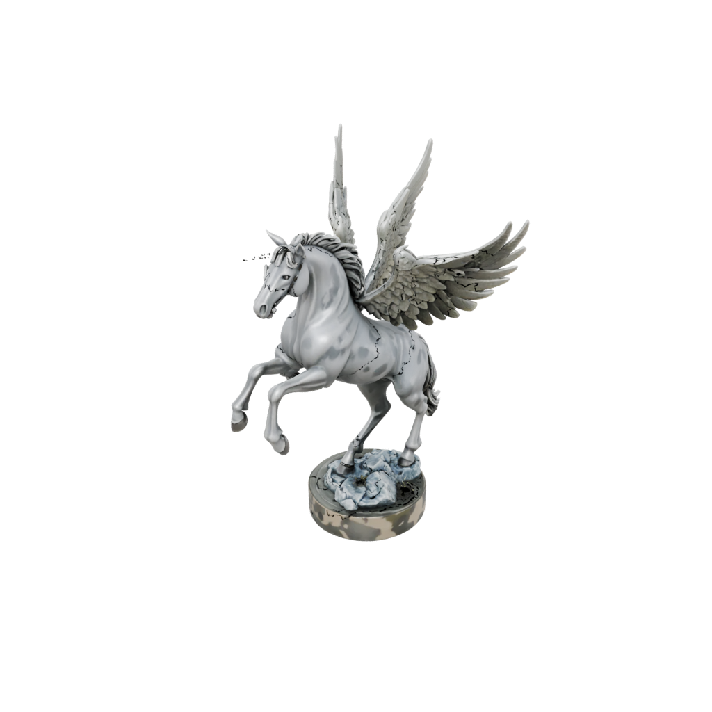 Camo Scene Pegasus Rearing