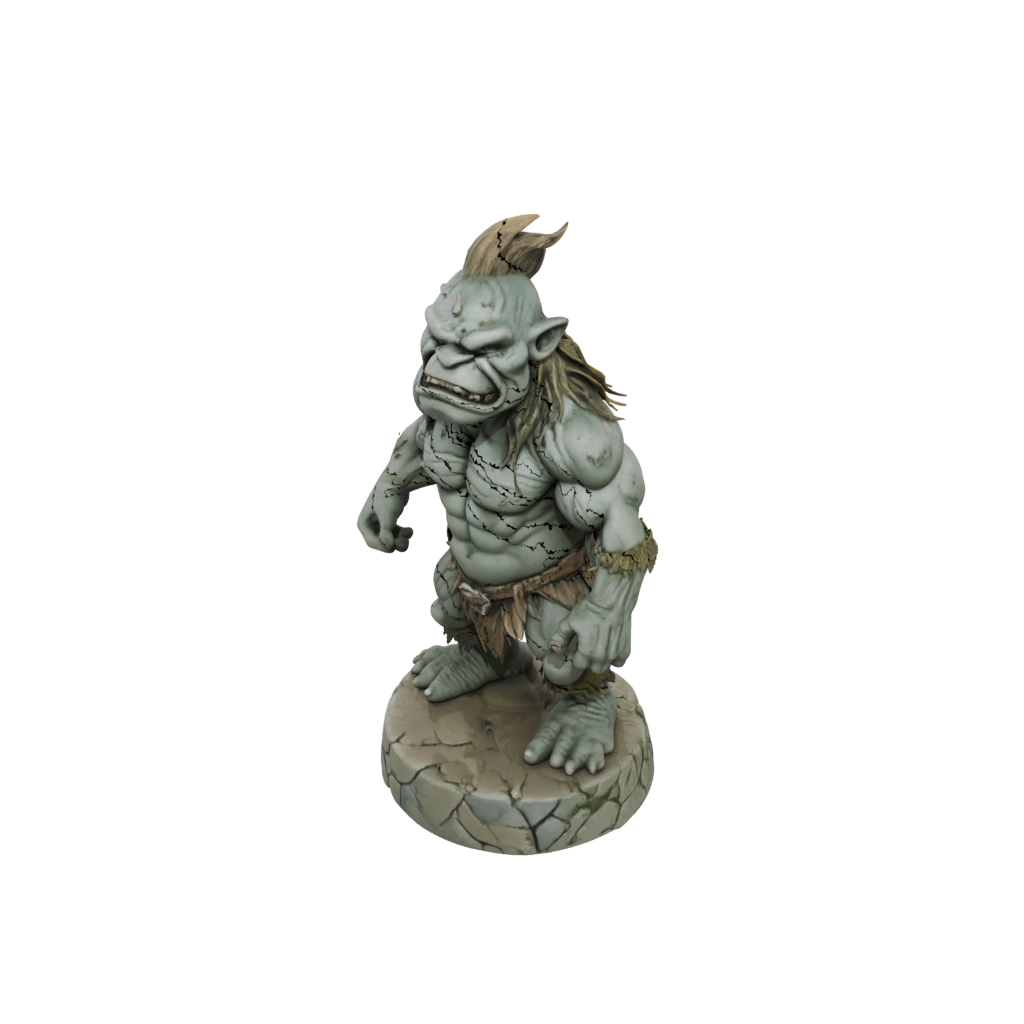 Camo Scene Rock Troll