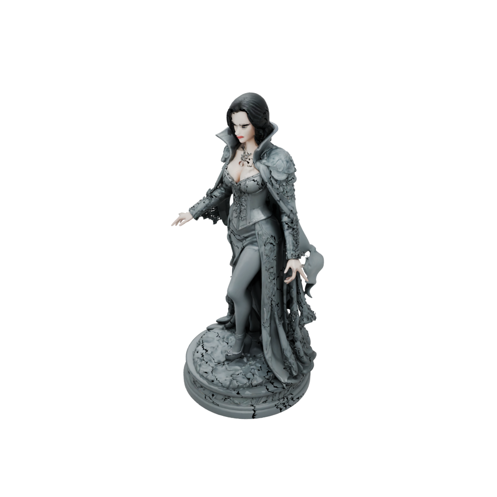 Camo Scene Vampire Countess