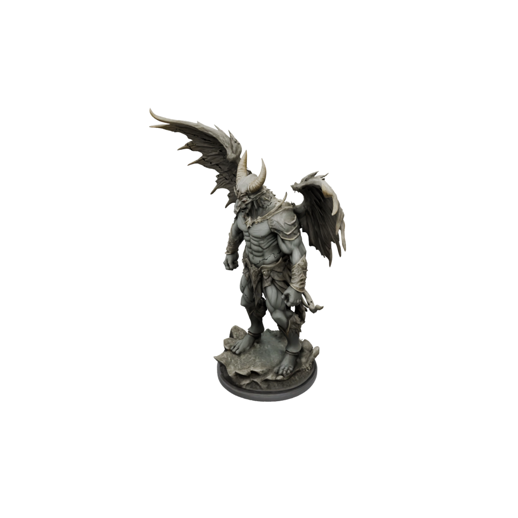 Camo Scene Winged Demon Lord