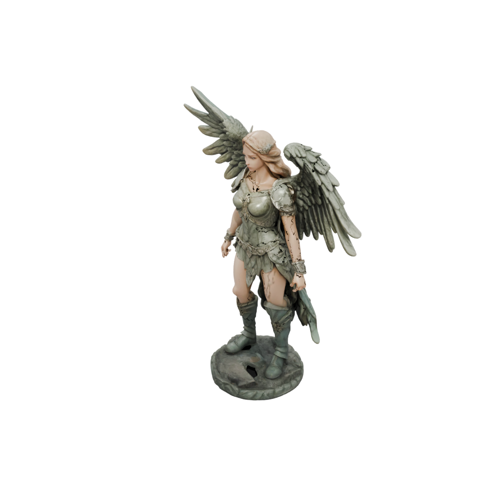 Camo Celestial Angel Warrior