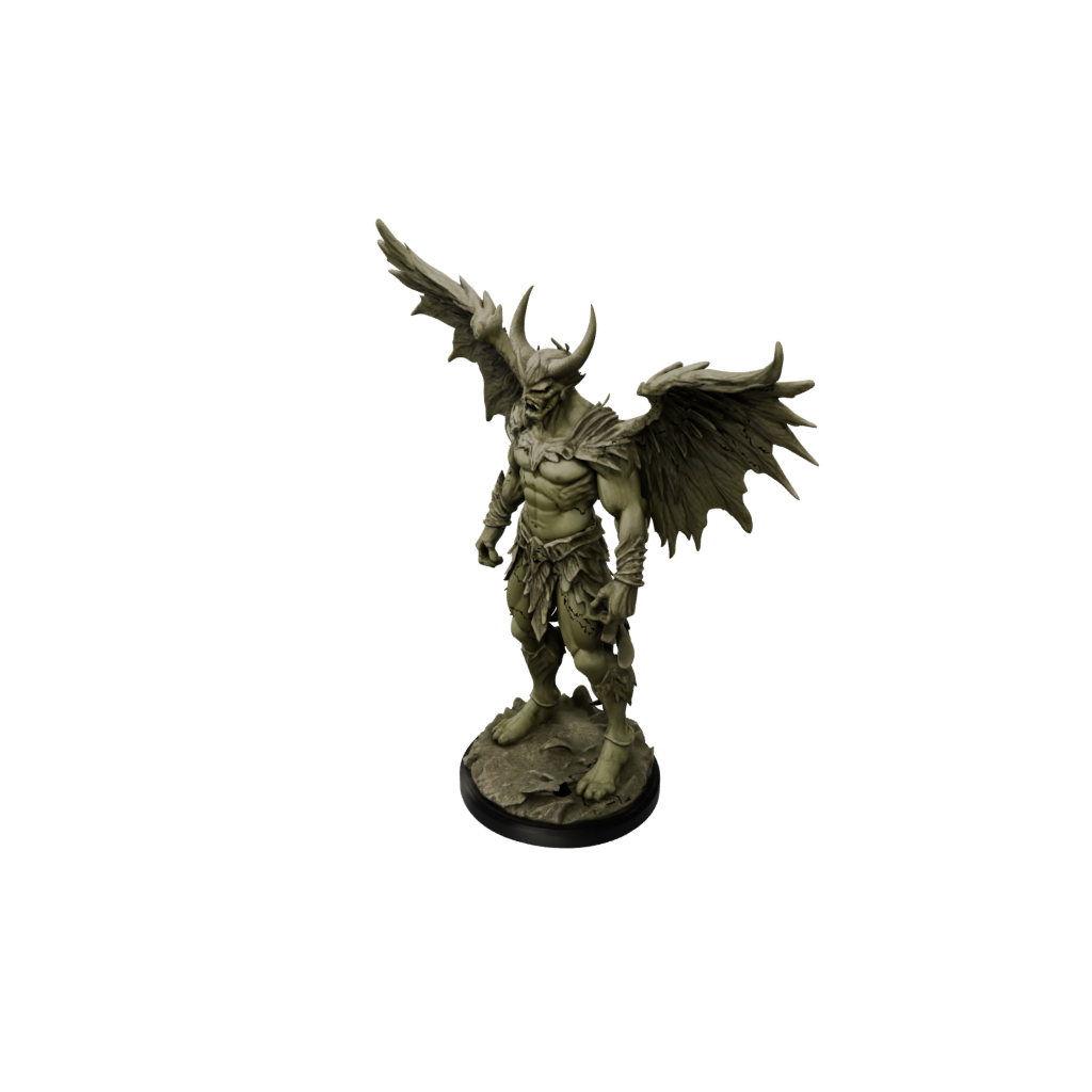 Camo Winged Demon Lord