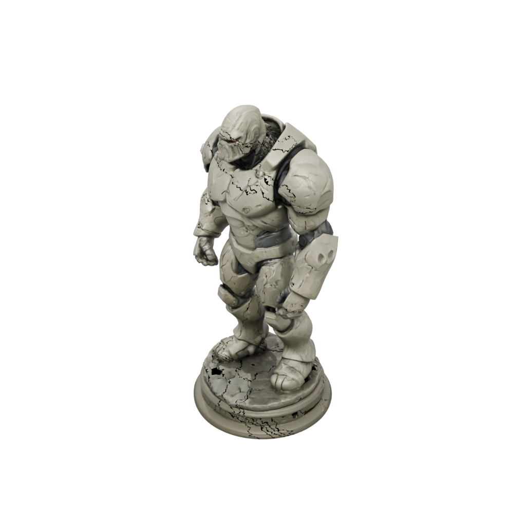 Camo Relief Earth Golem Colossus