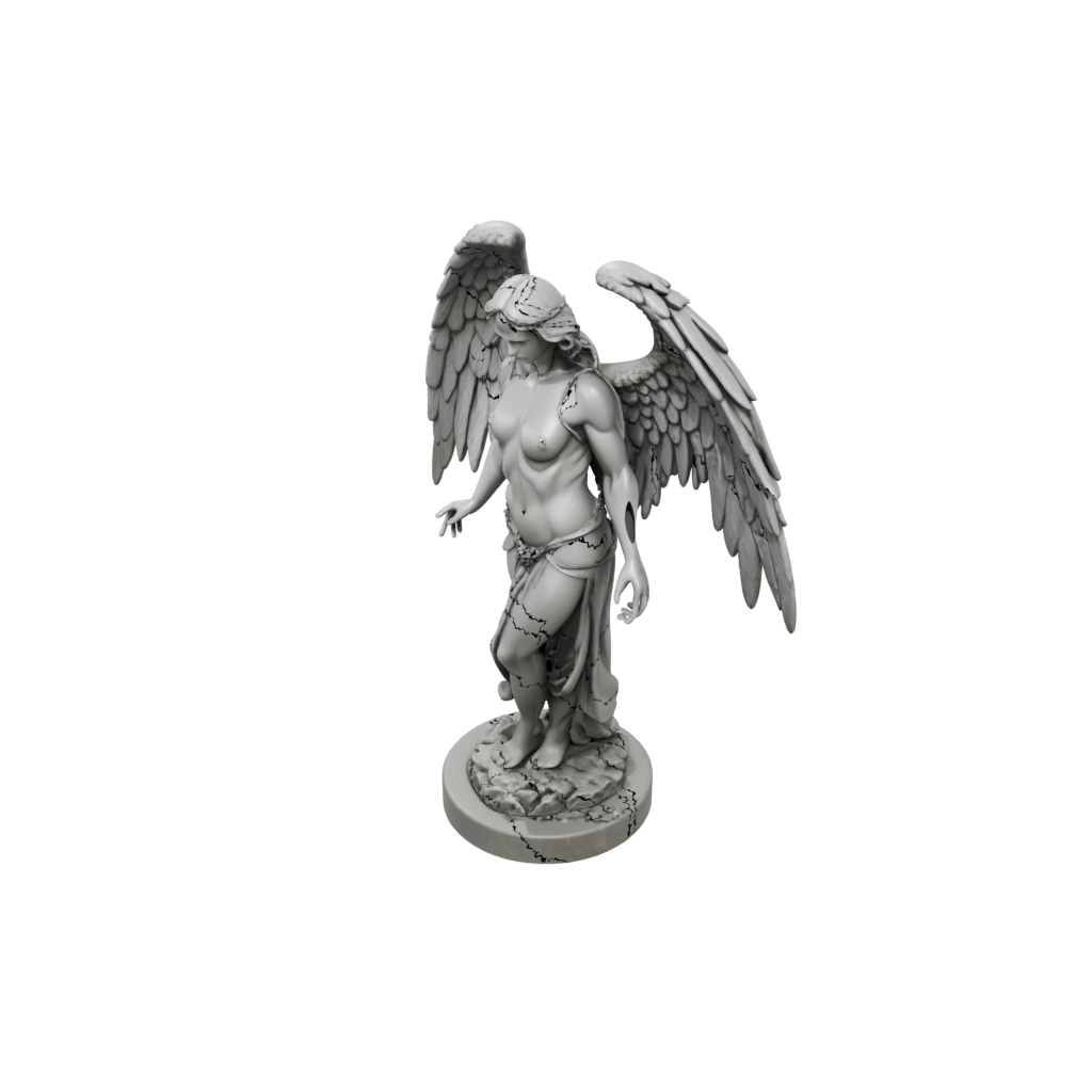 Camo Relief Fallen Angel