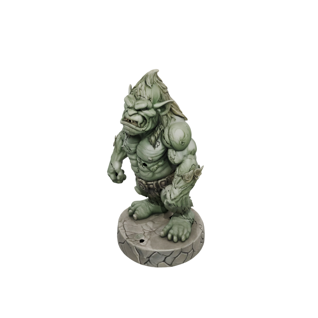 Camo Relief Rock Troll