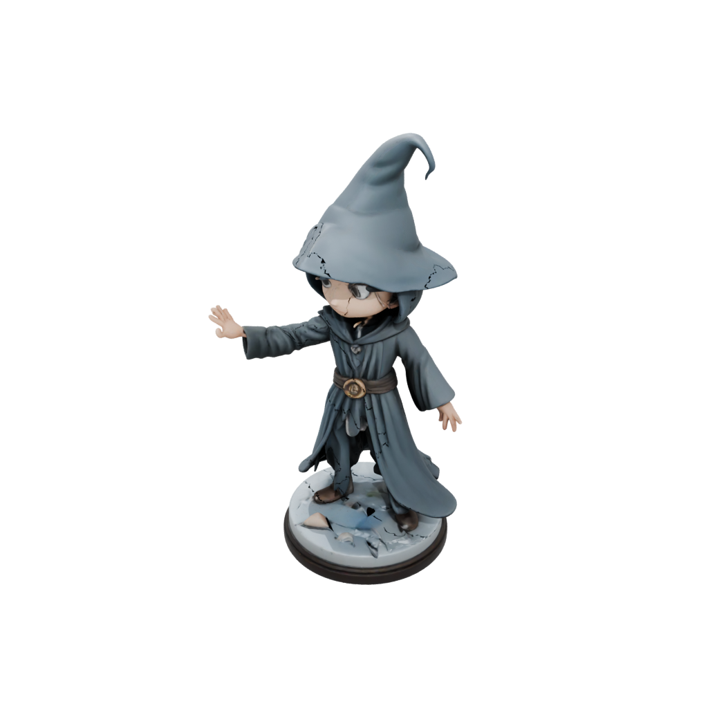 Chibi Dark Sorcerer Figurine