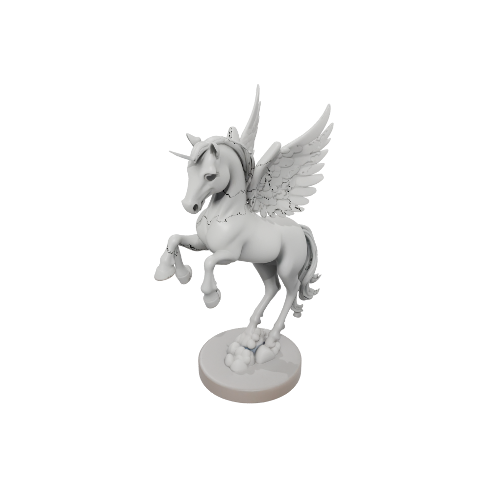 Chibi Pegasus Rearing
