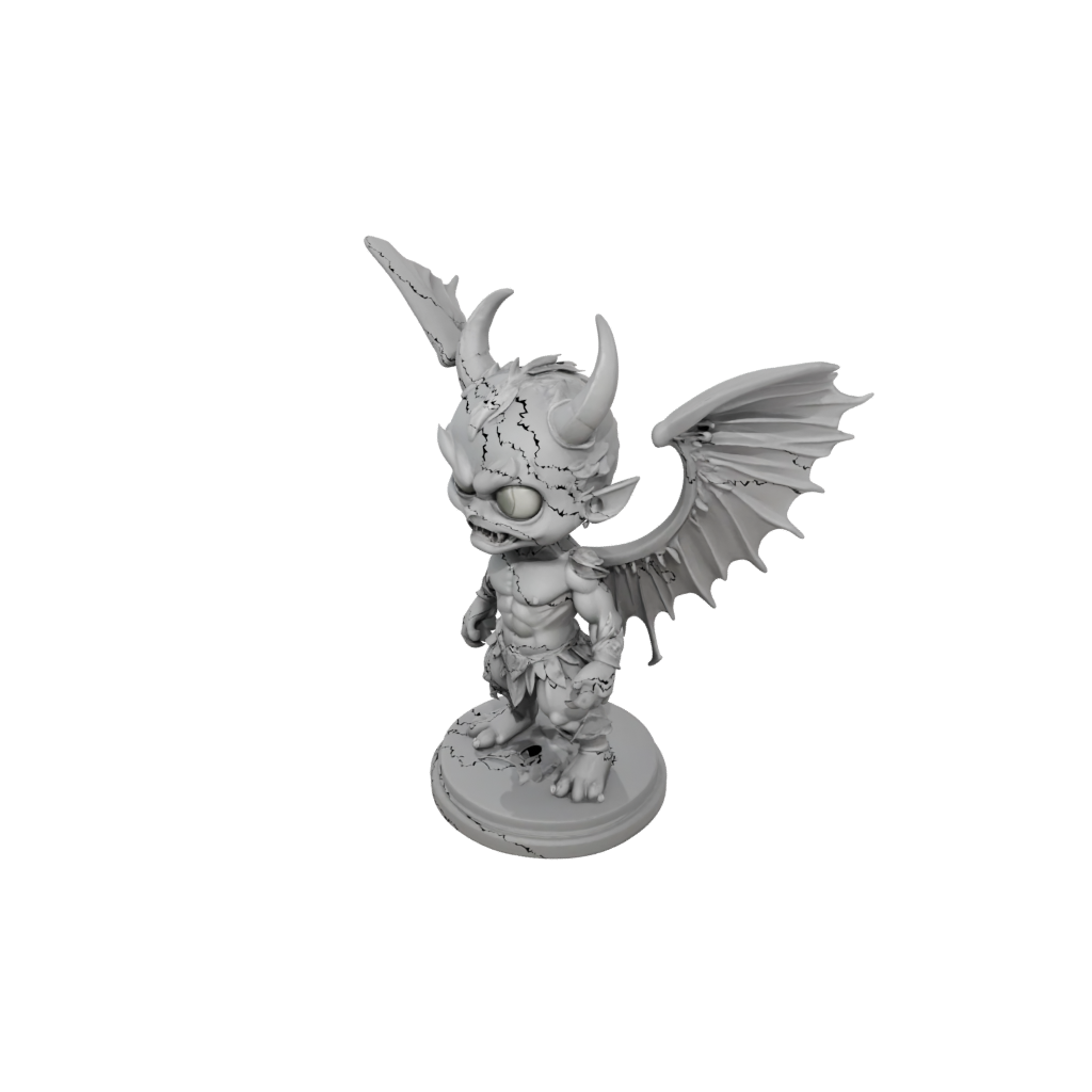 Chibi Winged Demon Lord