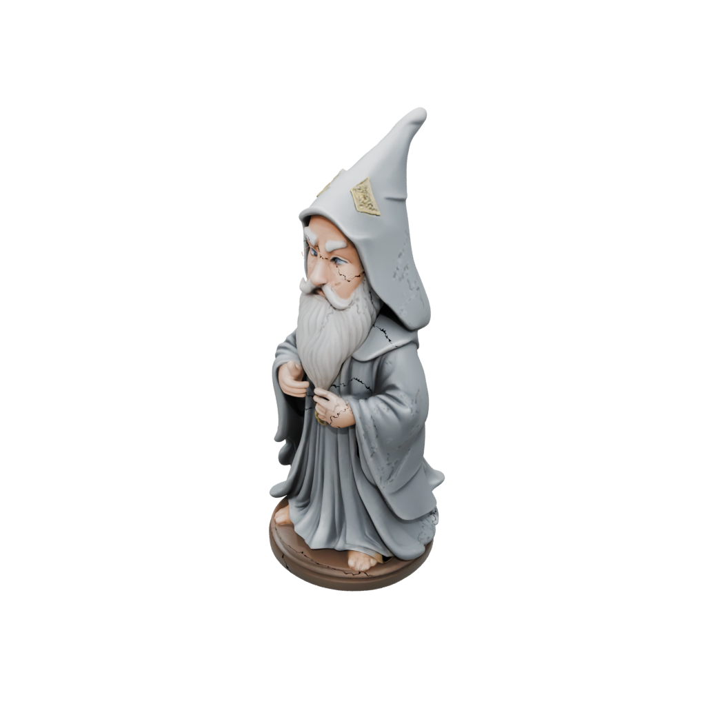 Chibi Wise Wizard Figure