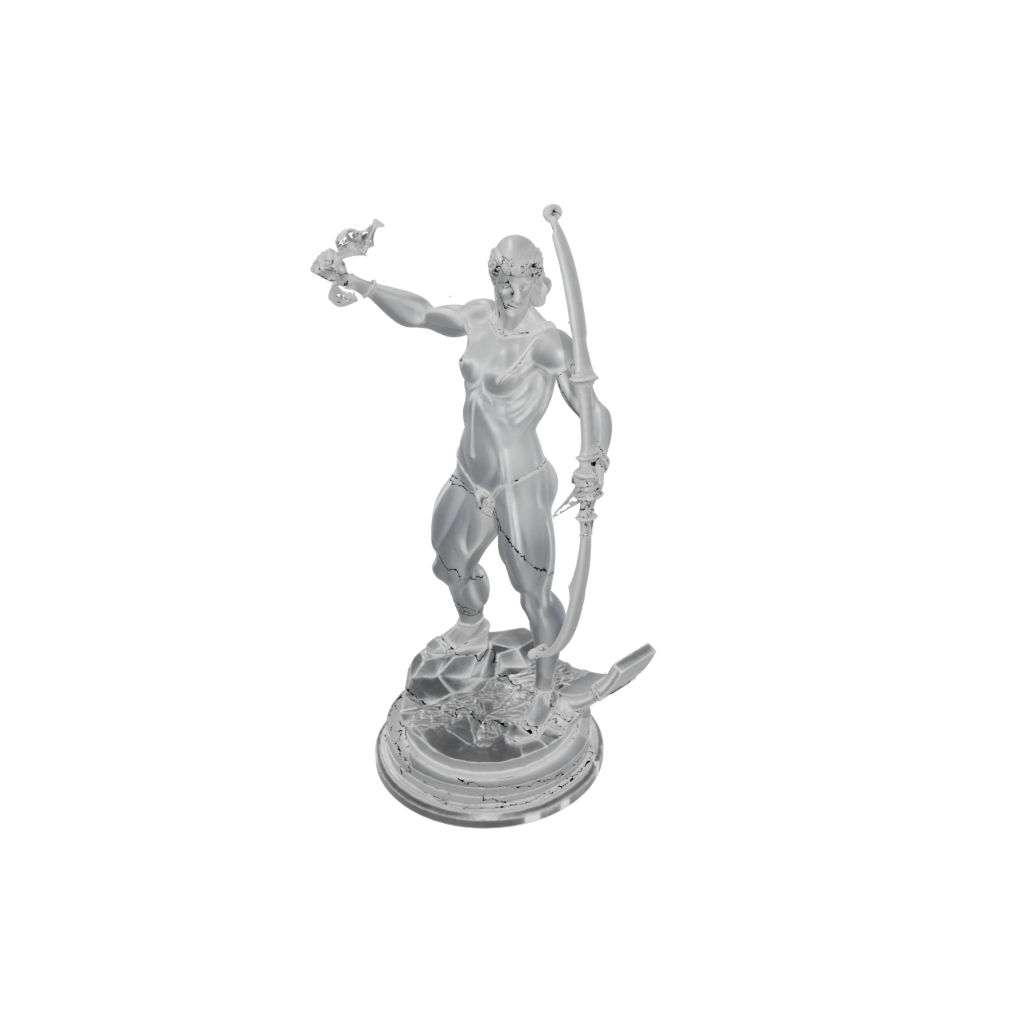 Crystal Bust Centaur Archer