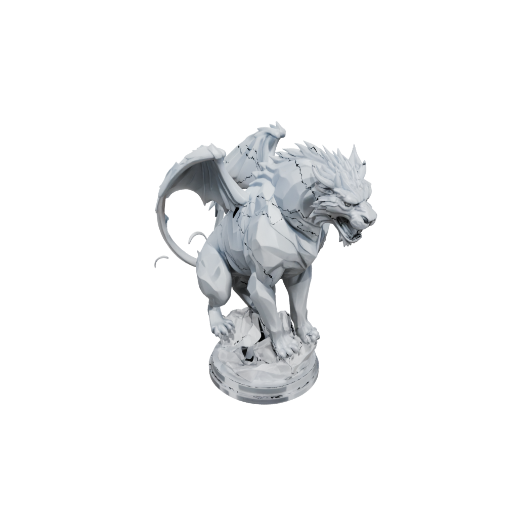 Crystal Bust Chimera Beast