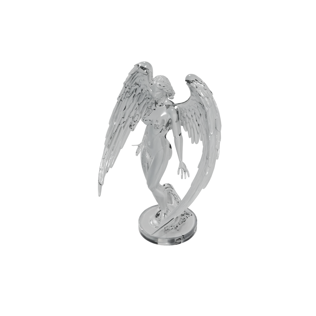Crystal Bust Fallen Angel