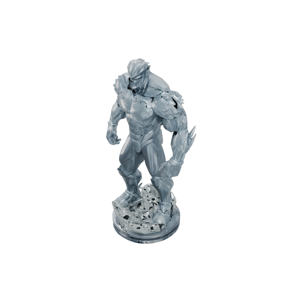 Crystal Bust Ice Elemental Titan