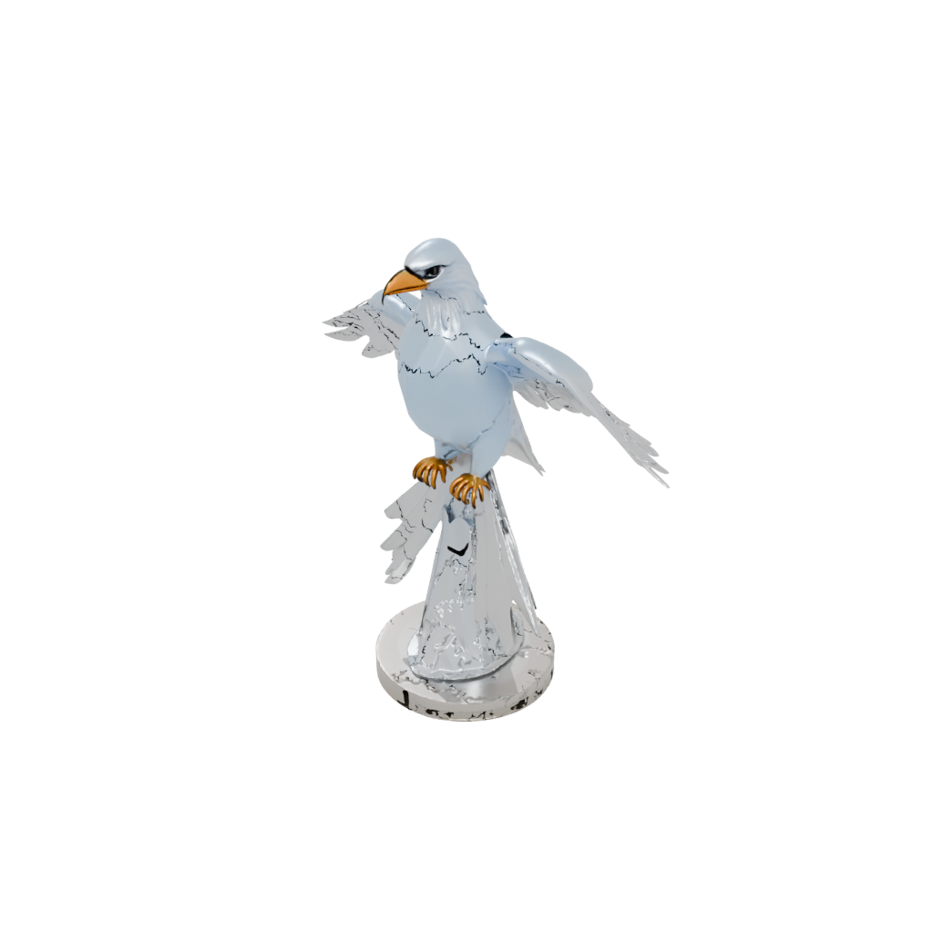 Crystal Bust Thunderbird
