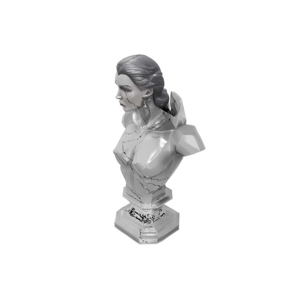 Crystal Bust Vampire Countess