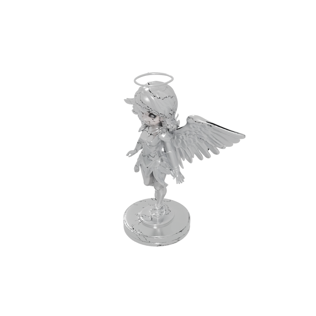 Crystal Chibi Celestial Angel Warrior