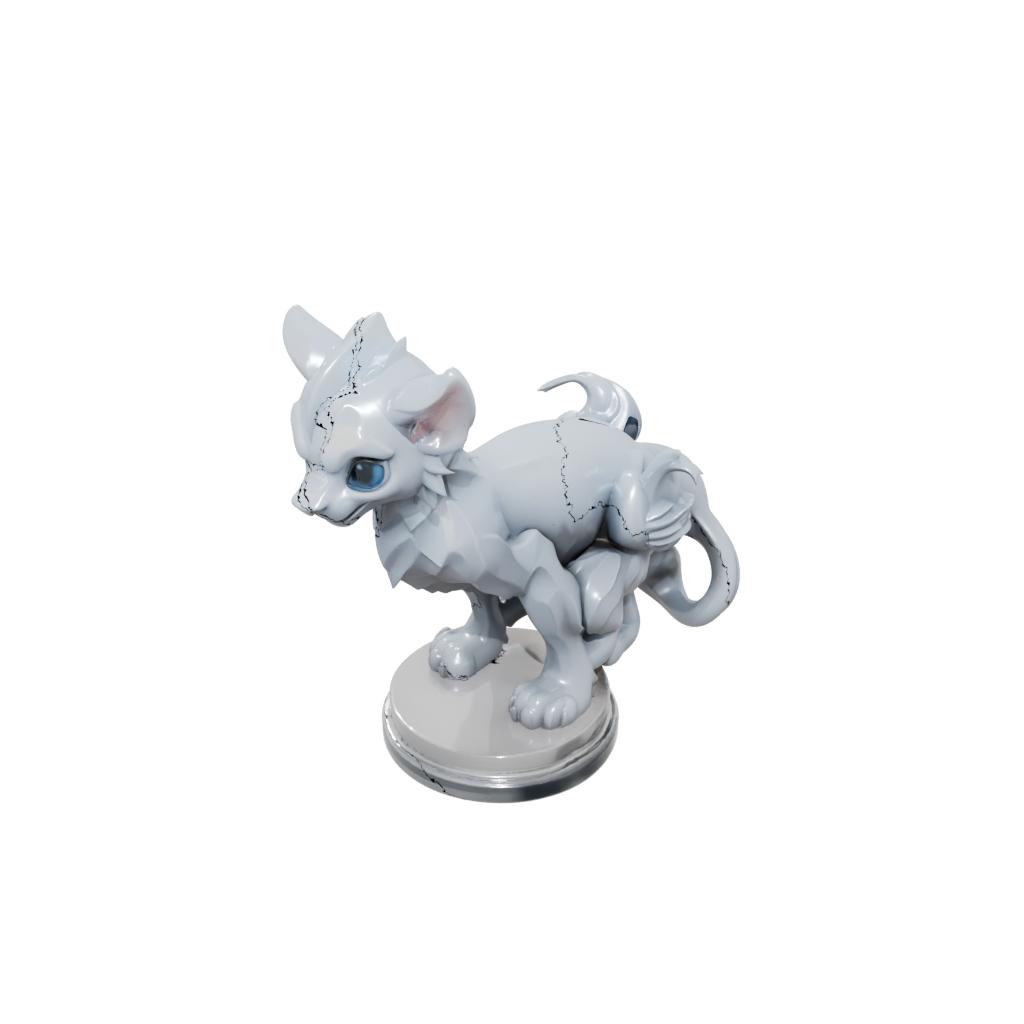 Crystal Chibi Chimera Beast