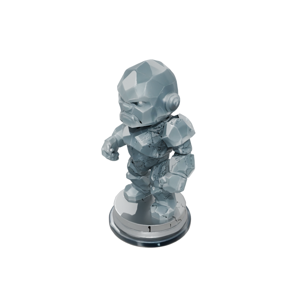 Crystal Chibi Crystal Golem