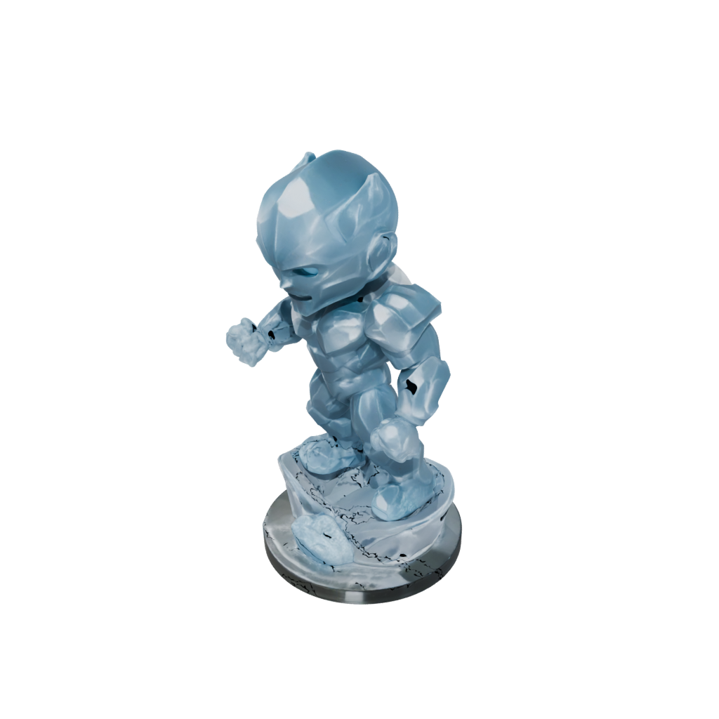 Crystal Chibi Ice Elemental Titan
