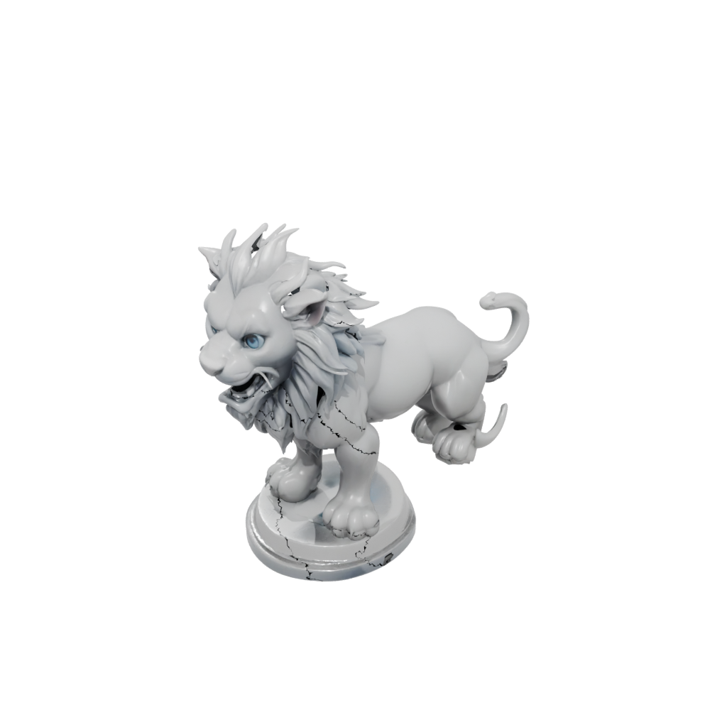 Crystal Chibi Manticore