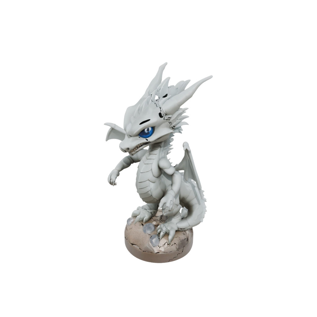 Crystal Chibi Sand Wyrm