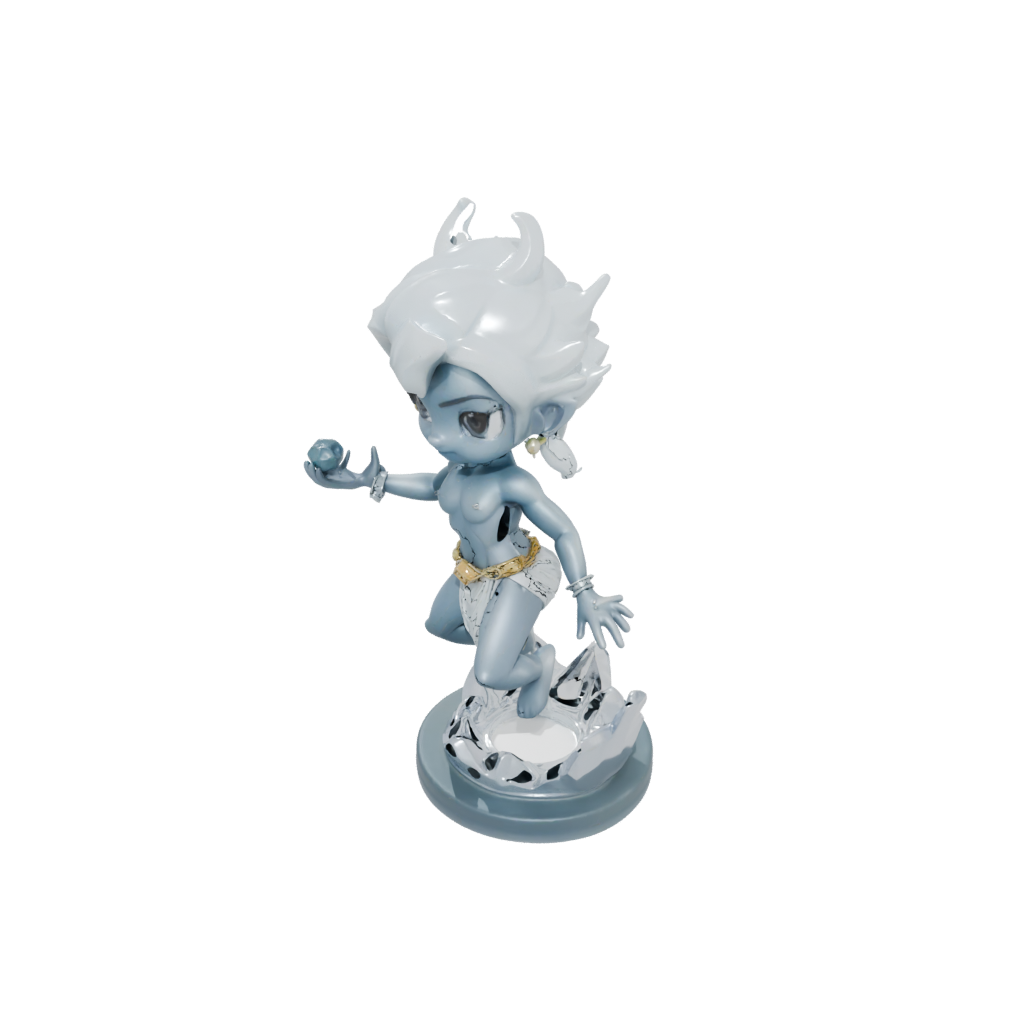 Crystal Chibi Storm Djinn