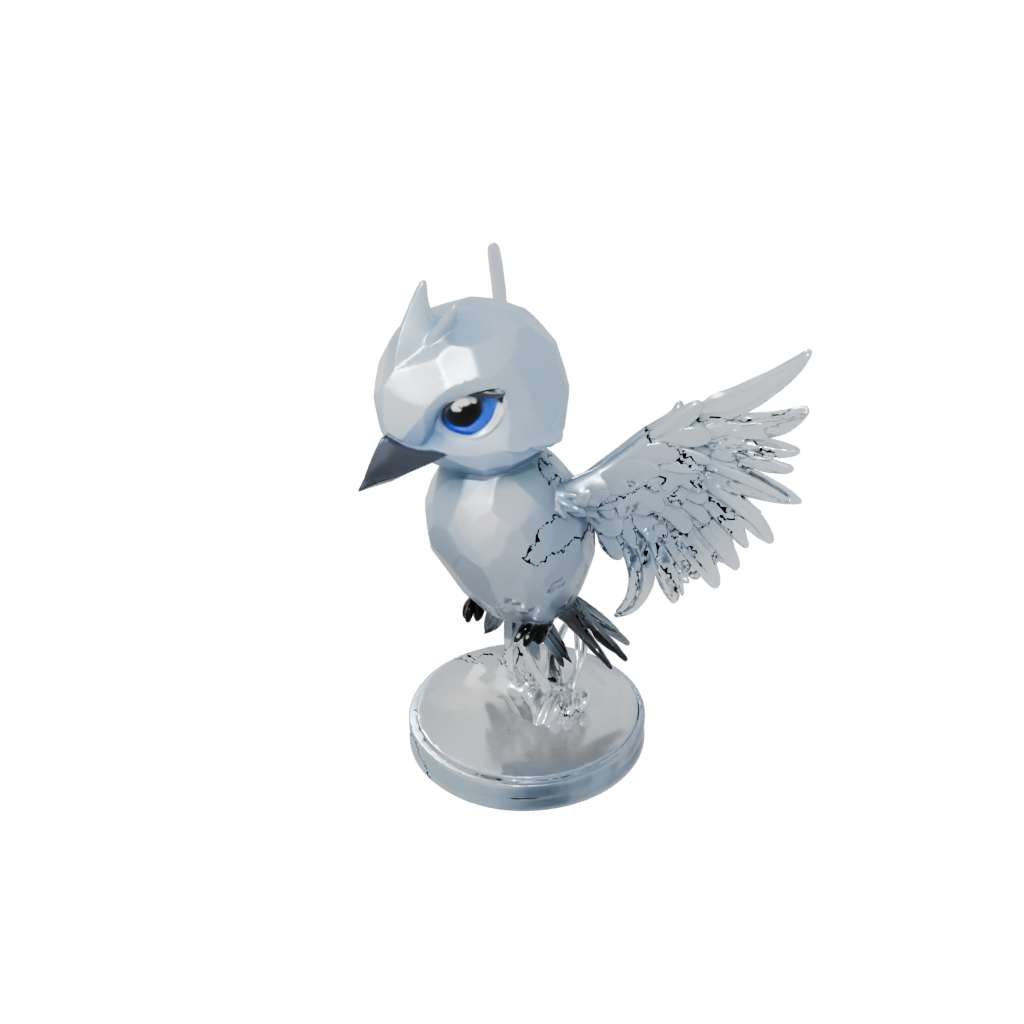 Crystal Chibi Thunderbird