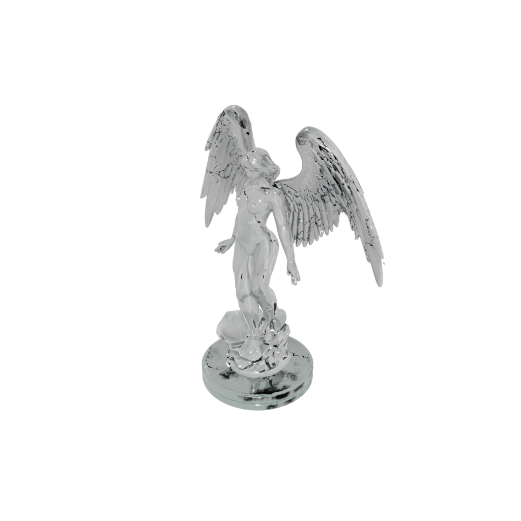 Crystal Scene Fallen Angel