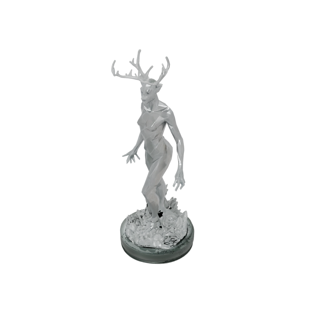 Crystal Scene Forest Spirit Ent