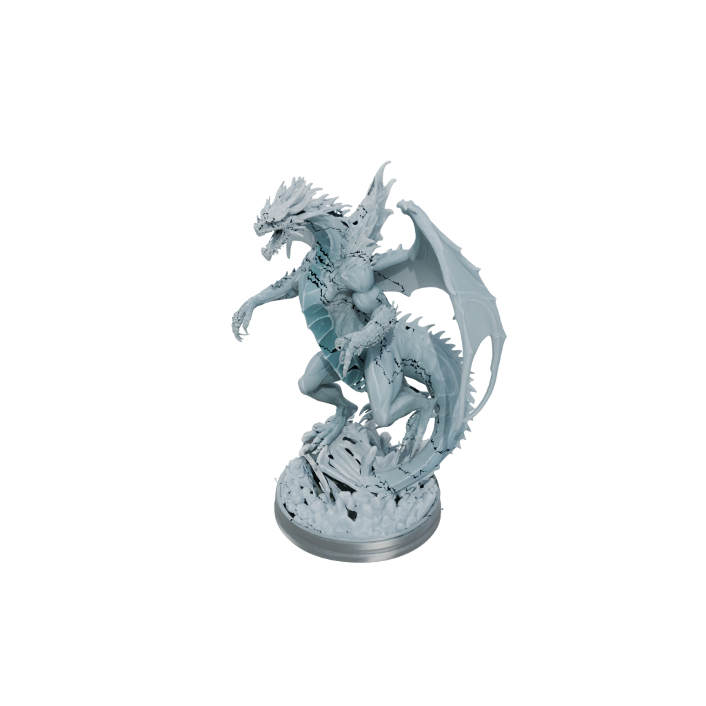 Crystal Scene Frost Wyrm