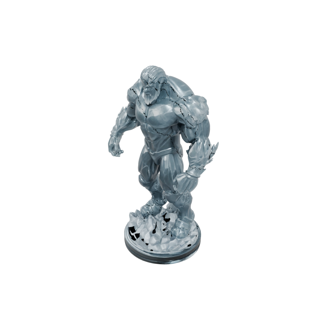 Crystal Scene Ice Elemental Titan