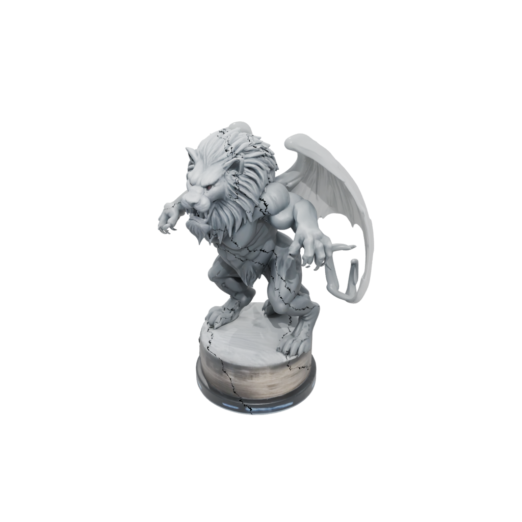 Crystal Scene Manticore