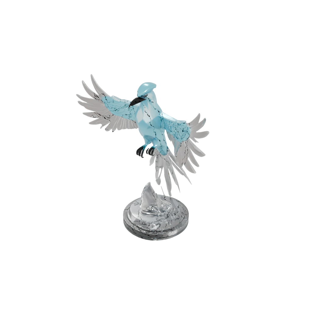 Crystal Scene Thunderbird