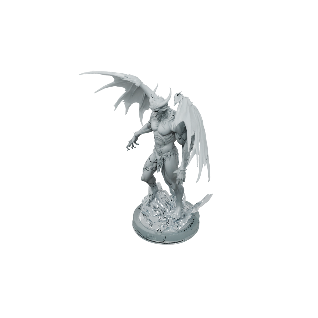 Crystal Scene Winged Demon Lord