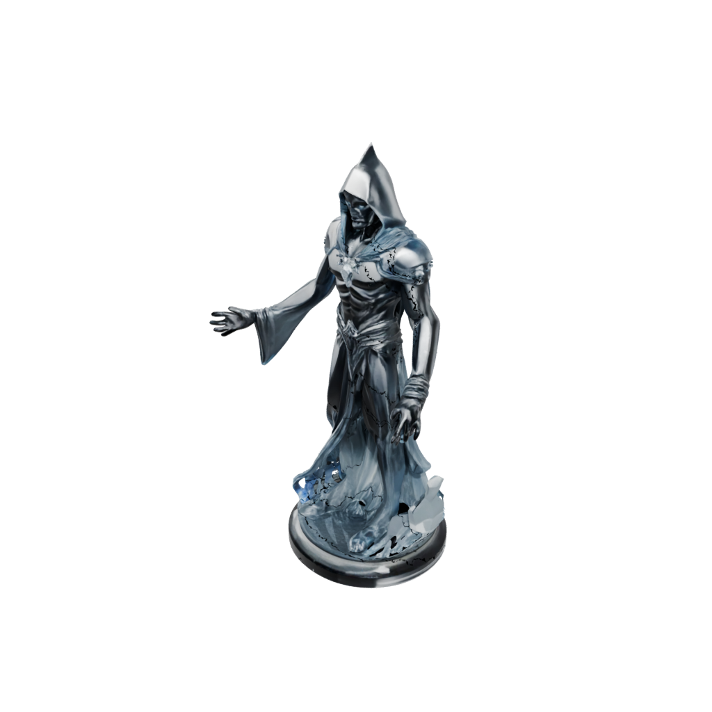 Crystal Dark Sorcerer Figurine