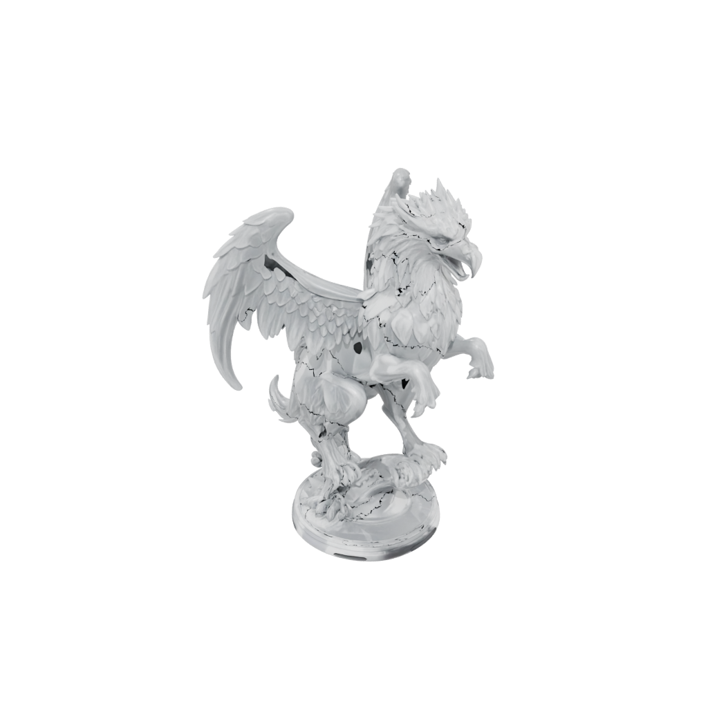 Crystal Griffin Statue