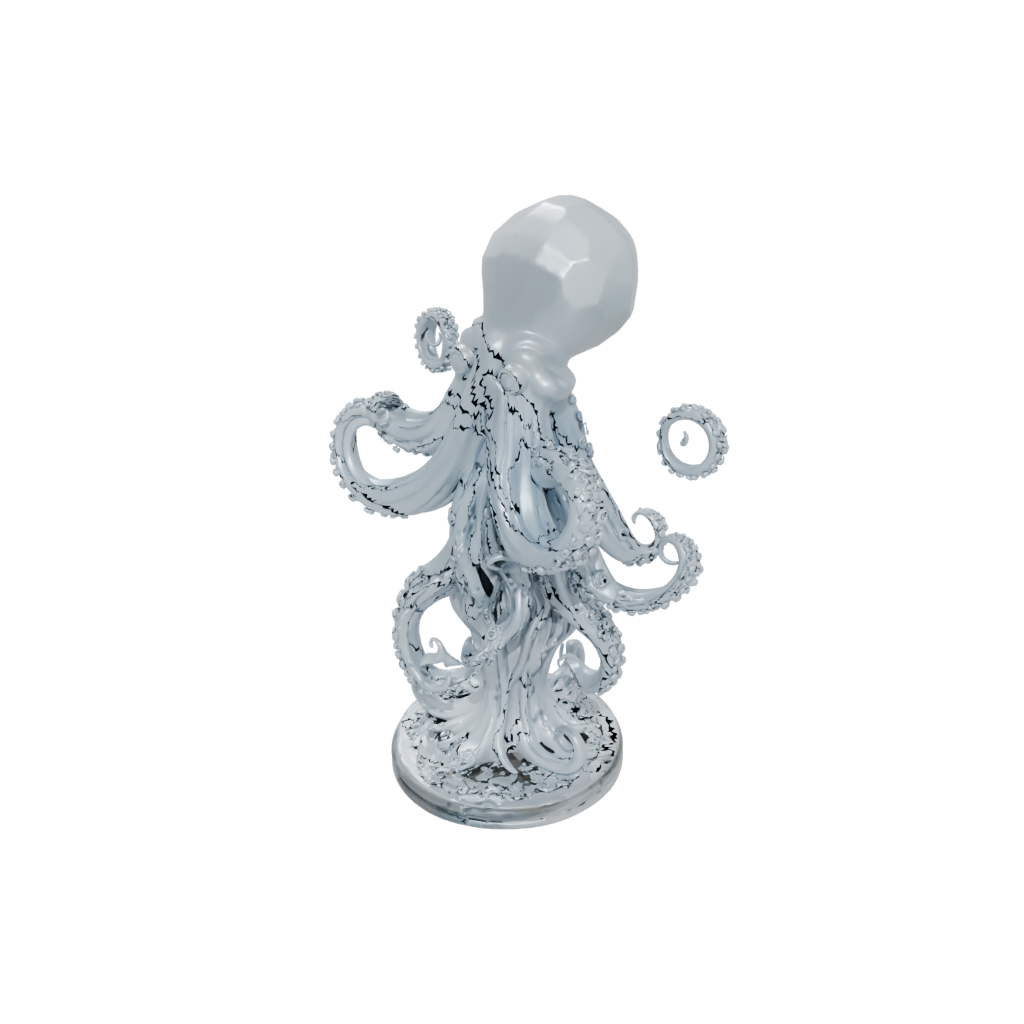 Crystal Kraken Tentacle Sculpture