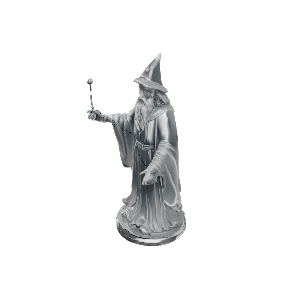 Crystal Wise Wizard Figure