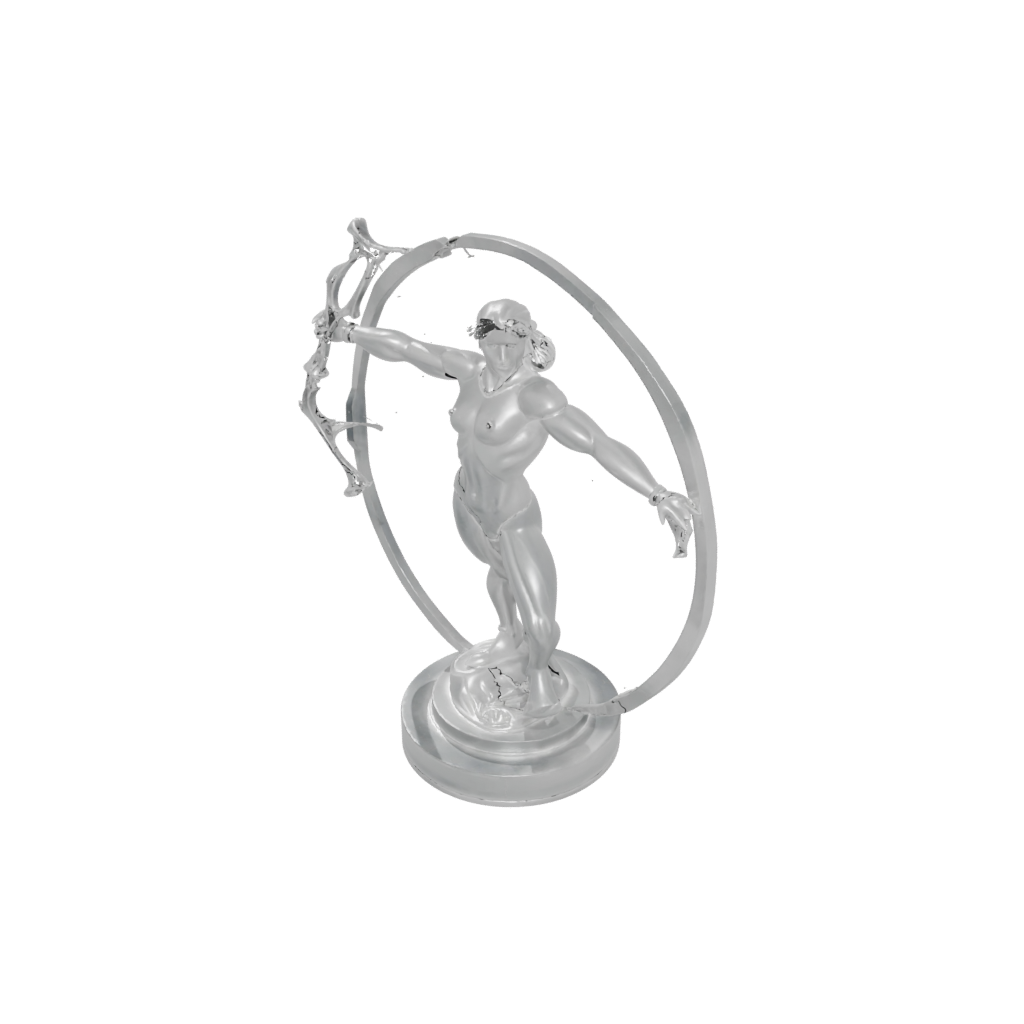 Crystal Relief Centaur Archer