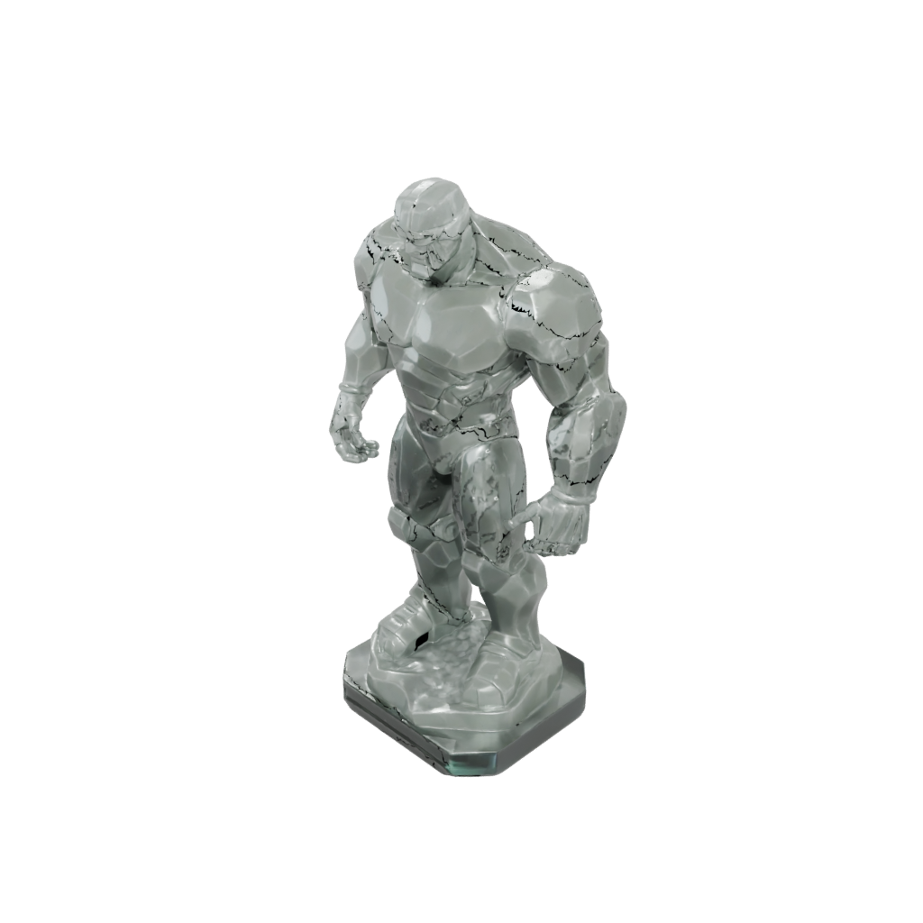 Crystal Relief Earth Golem Colossus