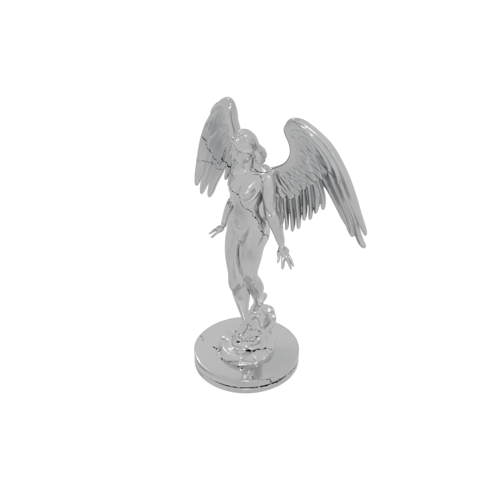 Crystal Relief Fallen Angel