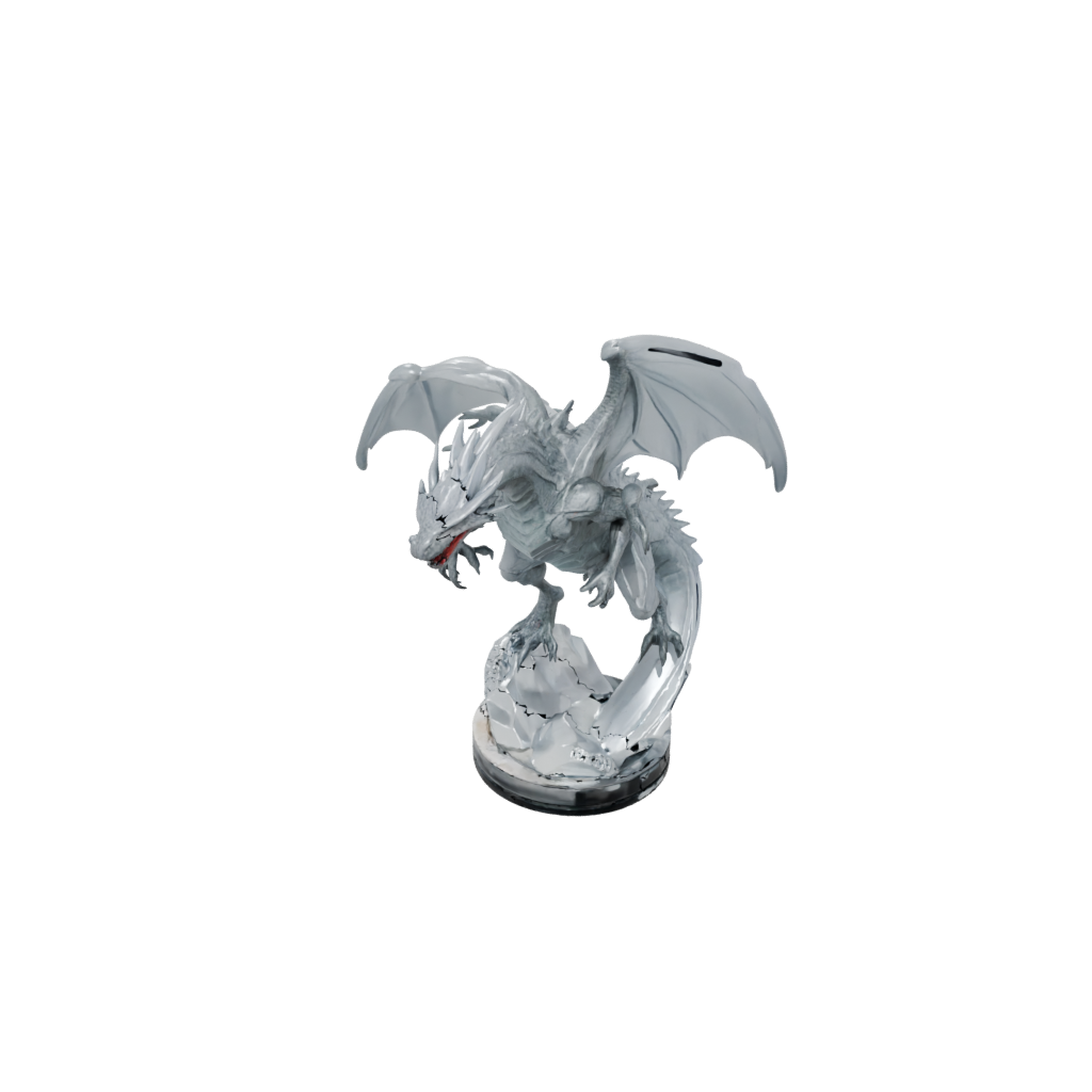 Crystal Relief Lava Drake